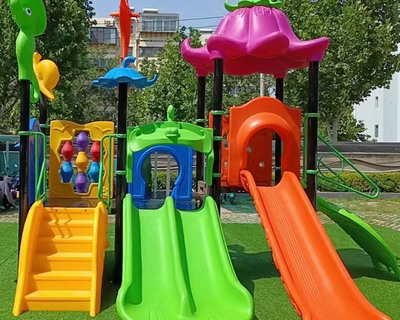 幼兒園滑滑梯目標(biāo)解析 內(nèi)蒙烏海幼兒園滑梯與振鵬幼教玩具的完美結(jié)合